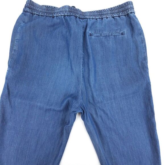 ALLSAINTS Eliza Slouchy Denim Trouser Chambray Jogger Pants Lagenlook Boho Lagom - Picture 6 of 8